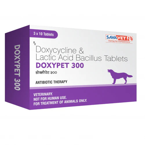 Savavet Doxypet Tablet for Dogs & Cats (Pack of 10)