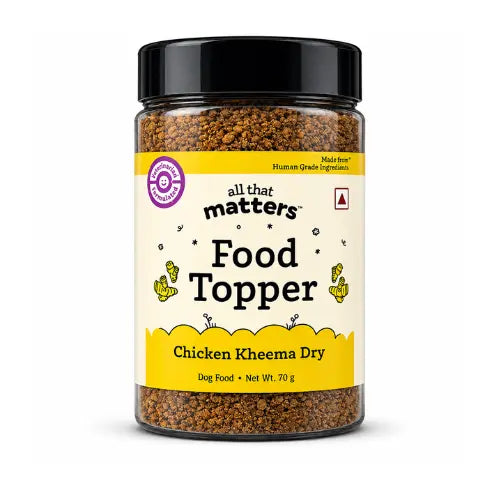 All That Matters Food Topper Chicken Kheema Dry for Dogs 70g
