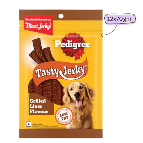 Pedigree Grilled Liver Tasty Jerky Dog Treat