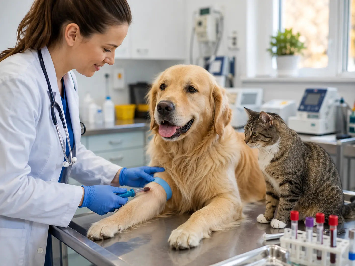 Pet Blood Tests for Dogs & Cats – Early Disease Detection