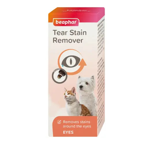Beaphar Tear Stain Remover Liquid for Dogs & Cats – 50ml