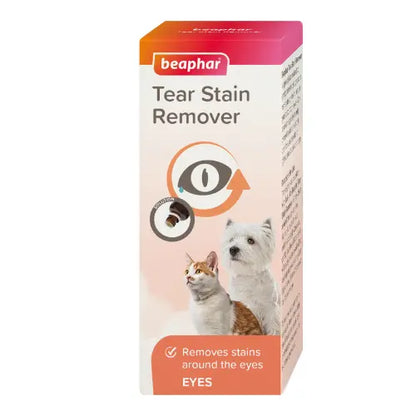 Beaphar Tear Stain Remover Liquid for Dogs & Cats – 50ml