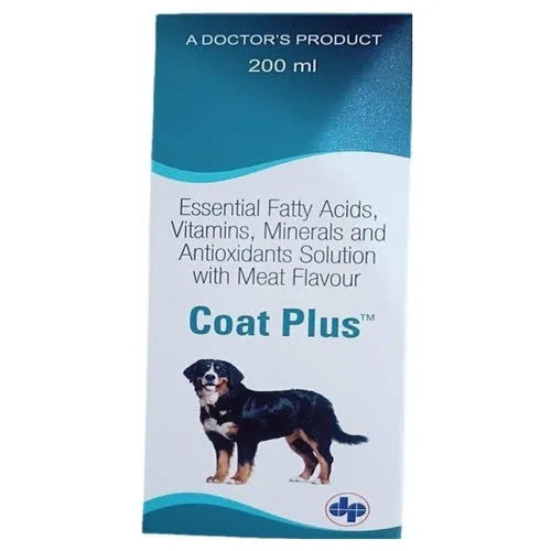 Doctors Vet Coat Plus Syrup Skin & Coat Supplement for Dogs and Cats (200ml)