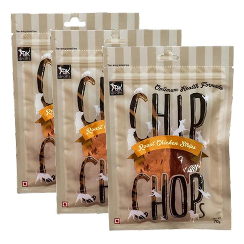 Chip Chops Roast Chicken Strips Dog Treats