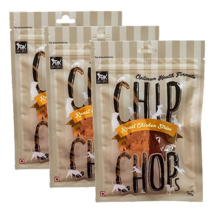 Chip Chops Roast Chicken Strips Dog Treats