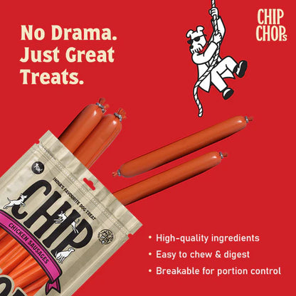Chip Chops Chicken Sausages Dog Treats