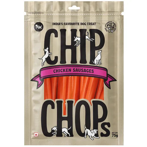 Chip Chops Chicken Sausages Dog Treats