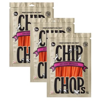 Chip Chops Chicken Sausages Dog Treats