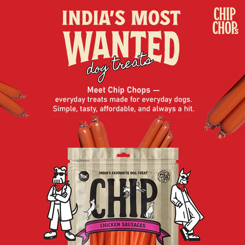 Chip Chops Chicken Sausages Dog Treats