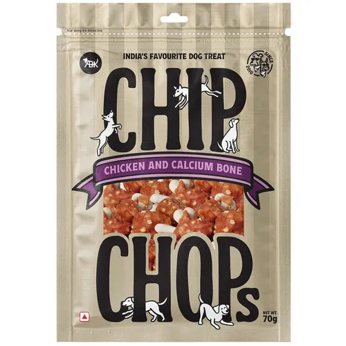 Chip Chops Chicken and Calcium Bone Dog Treats