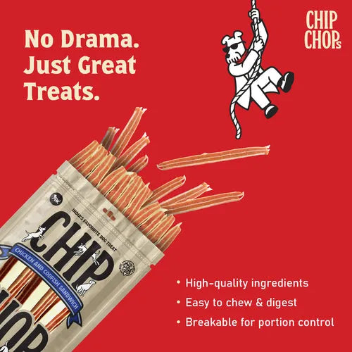 Chip Chops Chicken and Codfish Sandwich Dog Treats