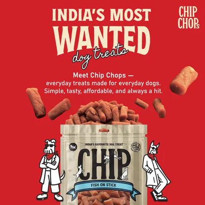 Chip Chops Fish on Stick Dog Treats