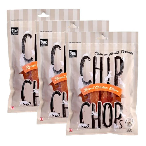 Chip Chops Roast Chicken Strips Dog Treats