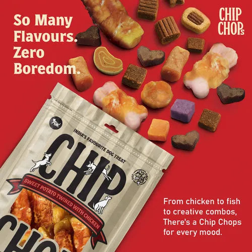 Chip Chops Chicken Dog Treats Sweet Potato Snacks