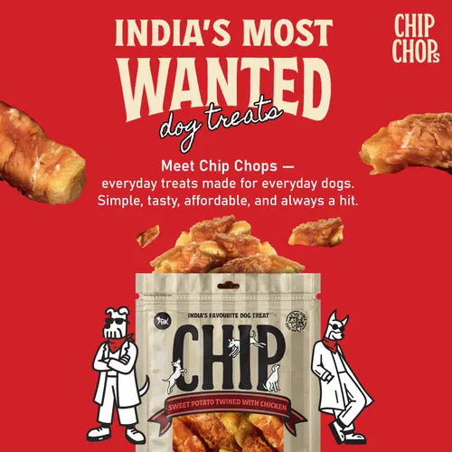 Chip Chops Chicken Dog Treats Sweet Potato Snacks