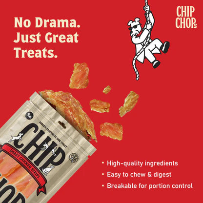 Chip Chops Roast Chicken Strips Dog Treats