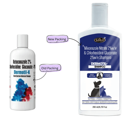 Dermotil-K Shampoo 200ml for Dogs & Cats
