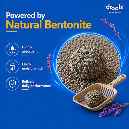 Drools Lavender Scented Clumping Cat Litter