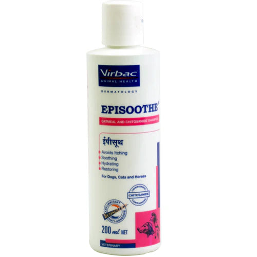Episoothe dog shampoo 