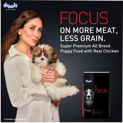 Drools Focus Super Premium Puppy Dog Dry Food Chicken Formula