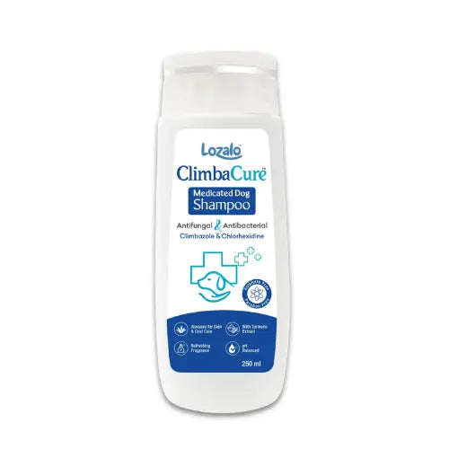 Lozalo ClimbaCure Medicated Dog Shampoo (250ml)