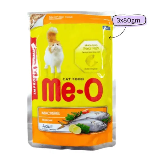 Me O Mackerel Adult Cat Wet Food