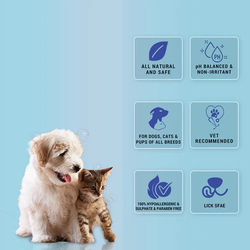 Natural Remedies Fresh Me Up Bloom Dry Shampoo for Dogs and Cats
