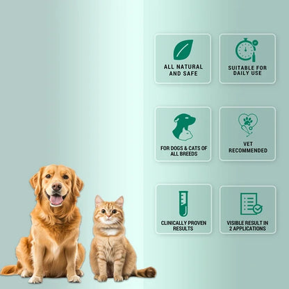 Natural Remedies Nomo Ticks Body Spray for Dogs & Cats