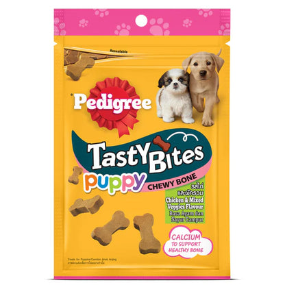 Pedigree Tasty Bites Chicken & Mixed Veggies Flavour Puppy Chewy Treats