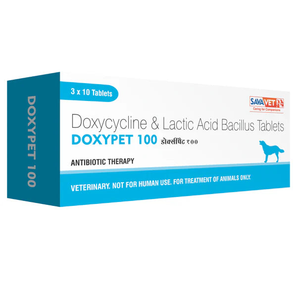 Savavet Doxypet Tablet for Dogs & Cats (Pack of 10)