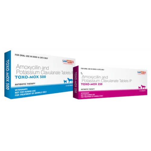 Savavet Toxo Mox Tablets for Dogs & Cats (Pack of 10)