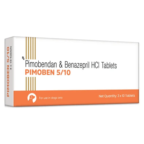 Vivaldis Pimoben 5/10mg (Pimobendan & Benazepril) Tablet for Dogs
