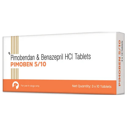Vivaldis Pimoben 5/10mg (Pimobendan & Benazepril) Tablet for Dogs