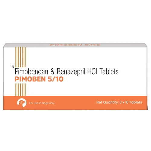 Vivaldis Pimoben 5/10mg (Pimobendan & Benazepril) Tablet for Dogs