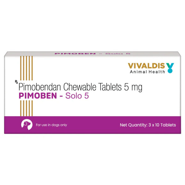 Vivaldis Pimoben Solo 5mg Tablet for Dogs