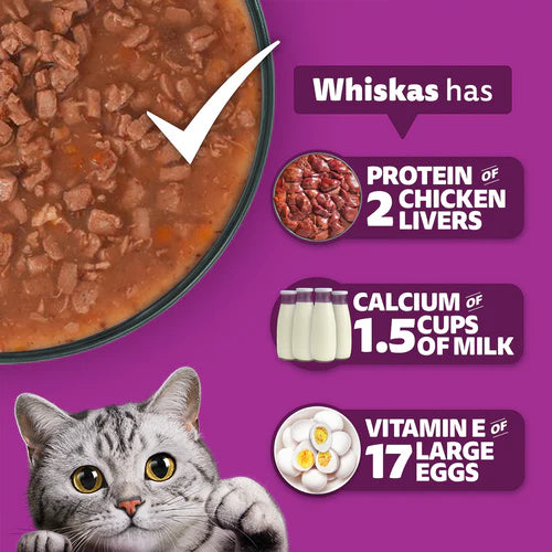 Whiskas Cat wet Food 