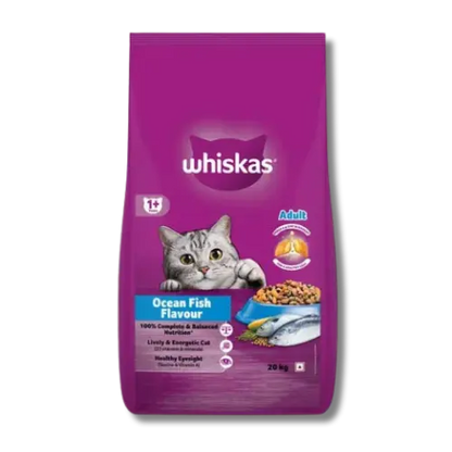 Whiskas Ocean Fish Flavour Adult Cat Dry Food pack