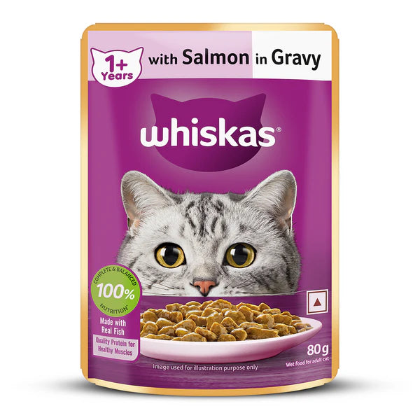 Whiskas Salmon in Gravy