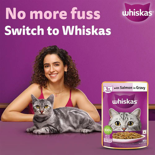 Whiskas Salmon wet food