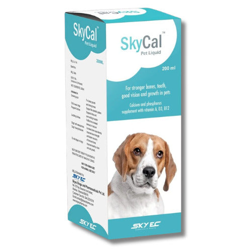 Skyec SkyCal Calcium Supplement Syrup for Dogs and Cats