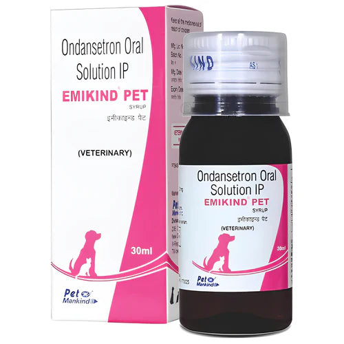 Mankind Emikind Pet Syrup (Ondansetron) for Dogs & Cats 30ml
