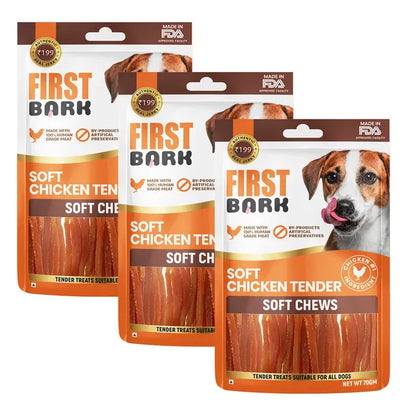 First Bark Soft Chicken Tenders Dog Treats