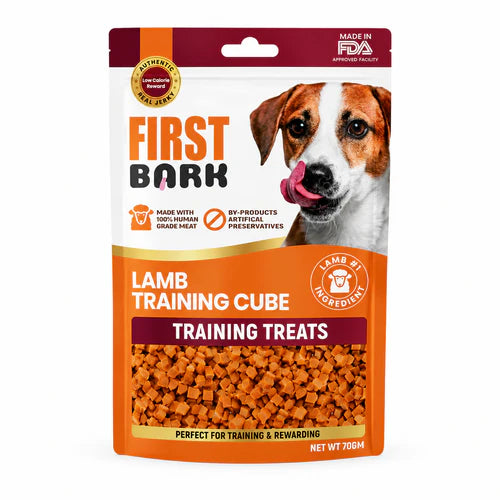 First Bark Chicken Training Cubes Dog Treat