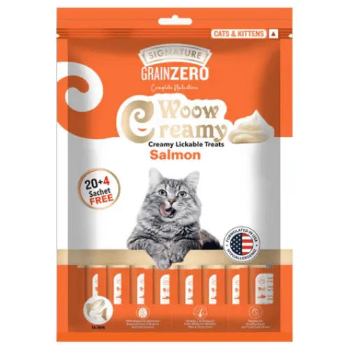 grain zero salmon creamy treats
