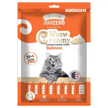 grain zero salmon creamy treats
