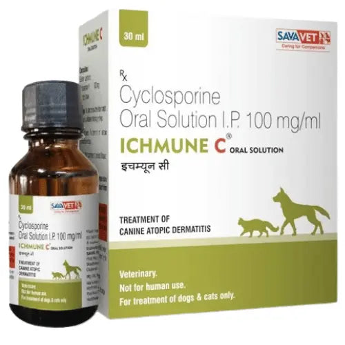 Ichmune C Suspension 30ml for Dogs & Cats