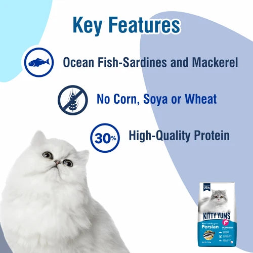 Kitty Yums Ocean Fish Persian Cat Food