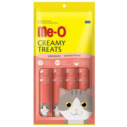 Me-O Creamy Salmon Cat Treats pouch