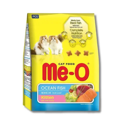 Me O Ocean Fish Kitten Cat Dry Food pack
