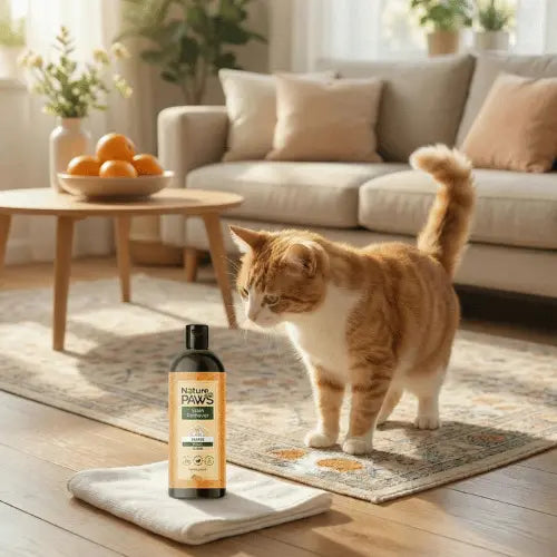 Pet Stain Remover – Enzyme Cleaner for Urine, Vomit, Food & Dirt